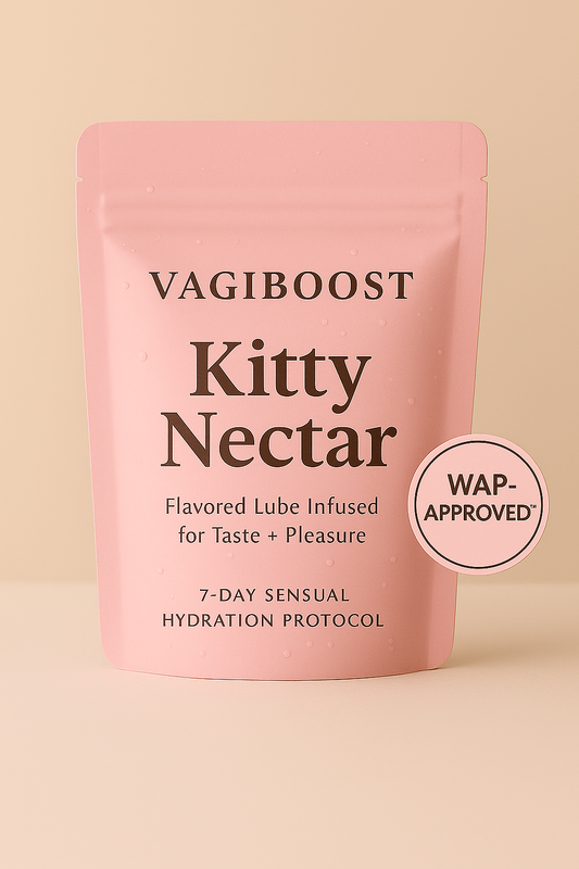 VAGIBOOST™ Kitty Nectar: Sweeten your scent, flavor, and confidence.